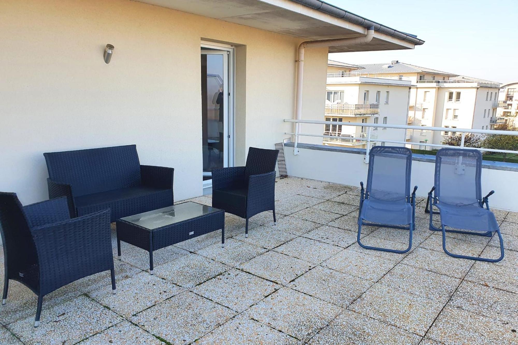 Apartamento Le Castel D'Orne - Piscine Et Terrasse Caen Exterior foto